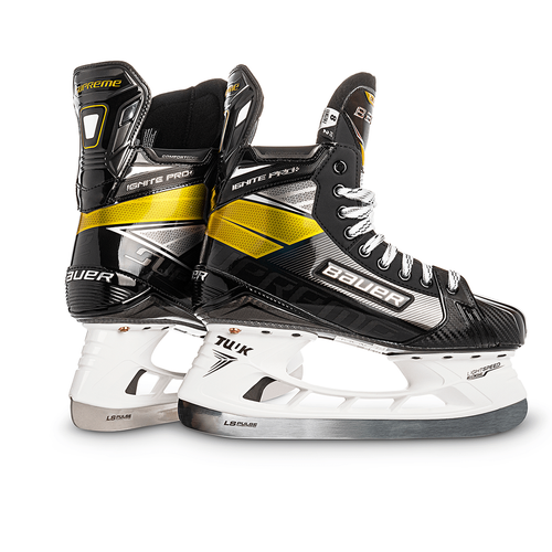 Bauer Supreme Ignite Pro + Intermediate Hockey Skates (NEW) Fit 2 - Size 4.5