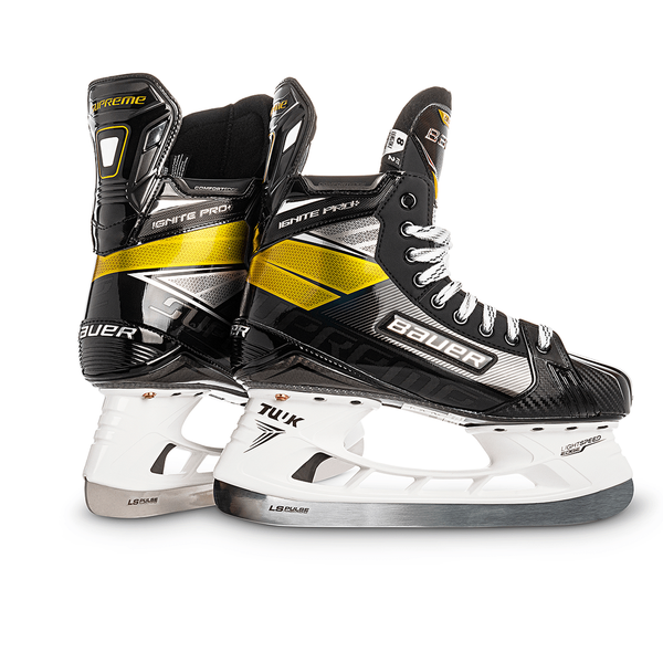 Bauer Supreme Ignite Pro + Senior Hockey Skates (NEW) Fit 2 - Size 9.0