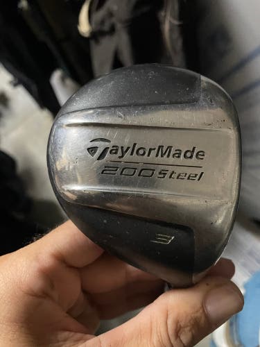 Taylormade 200 steel 3 wood in right hand