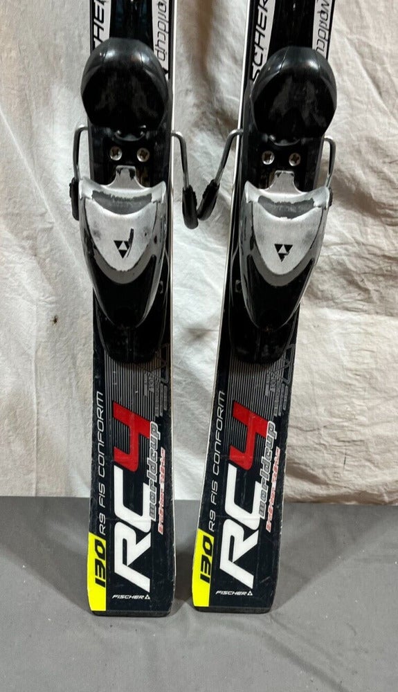 Fischer Worldcup RC4 SL Jr 130cm R9 Skis Fischer F07 AC Bindings