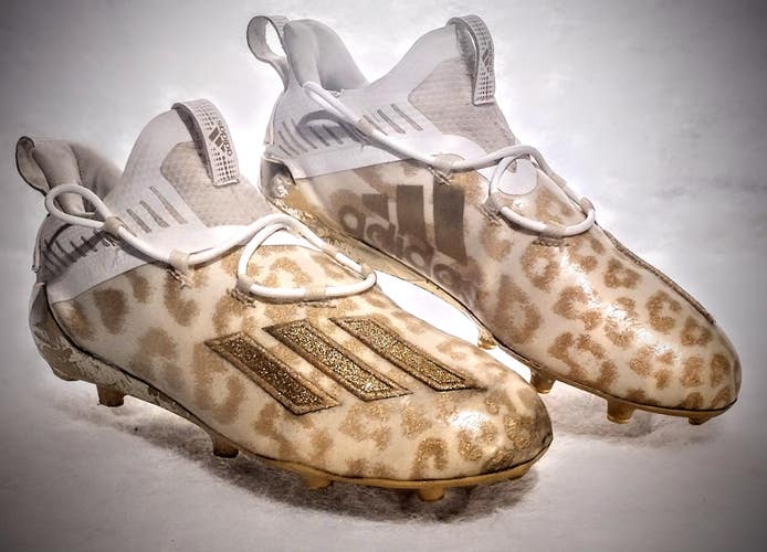 Adizero X Anniversary Uncaged 20 Cheetah Sz: 8.0 Football Cleats
