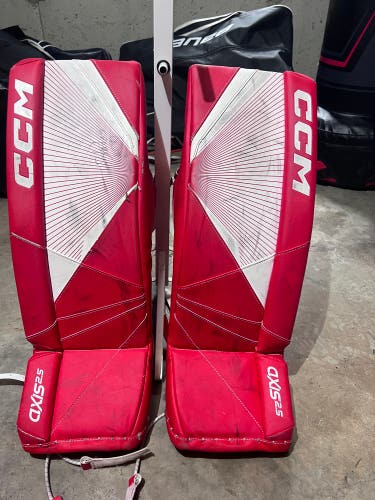 26" CCM Axis 2.5 Goalie Leg Pads