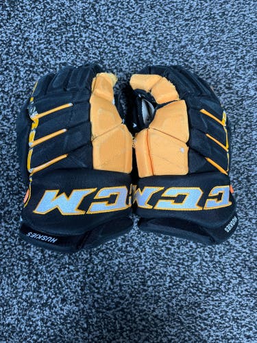 Used CCM hockey gloves