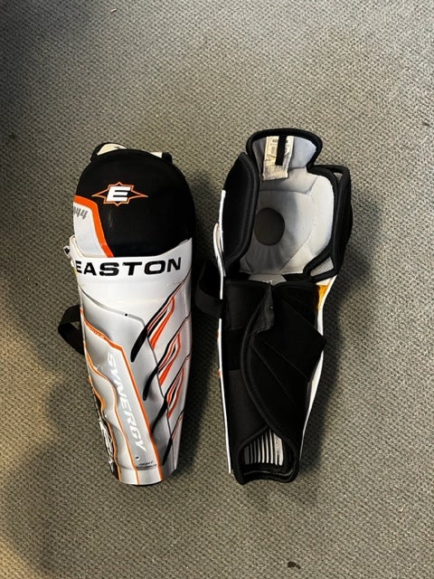 Used Easton STEALTH C70 14 Hockey Shin Guards Hockey Shin Guards