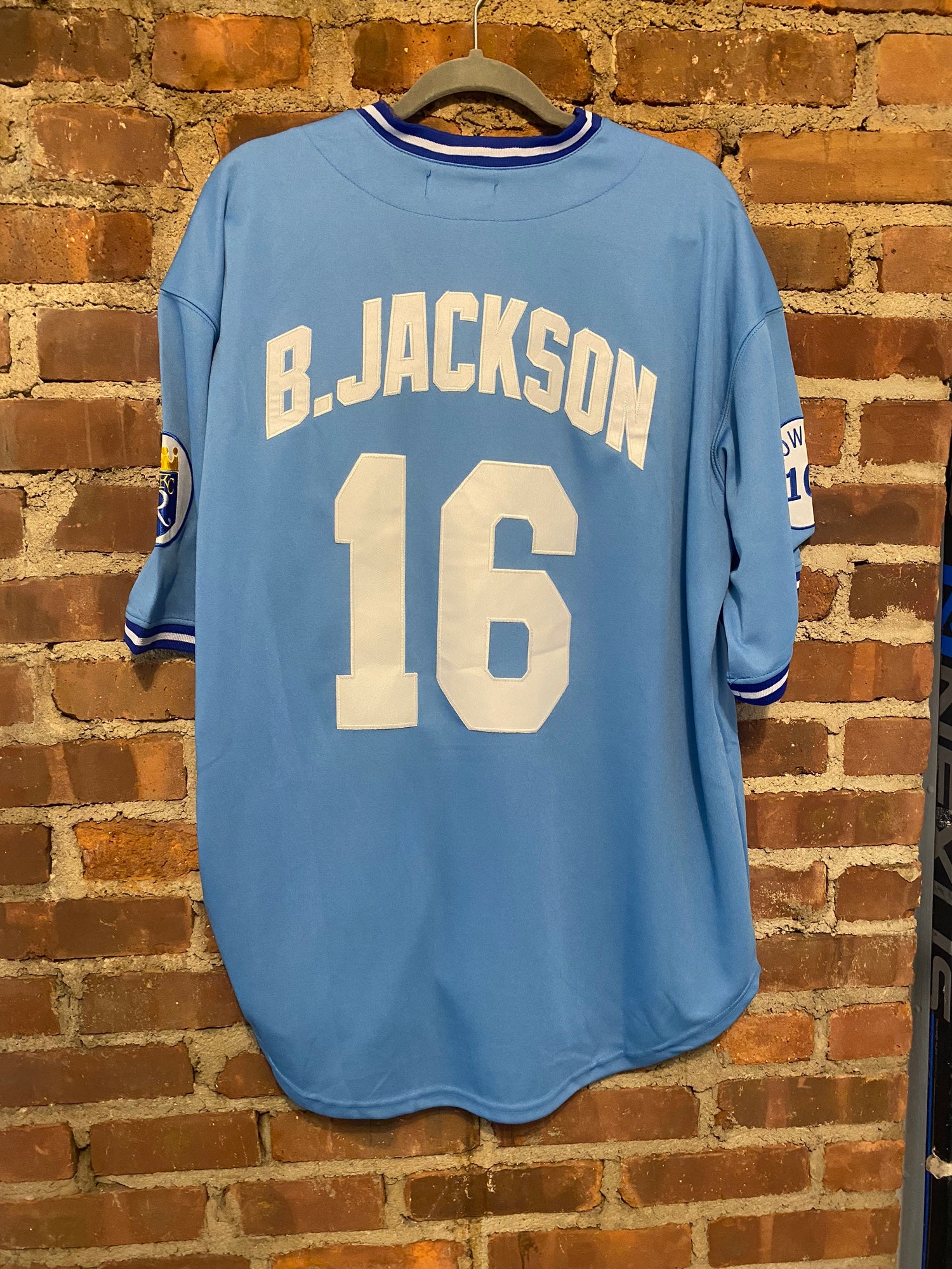 Bo Jackson Mitchell & Ness Throwback Jersey Black 1987 Size 52