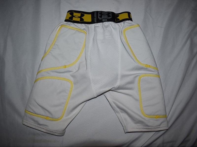 Under Armour Fitted Heatgear Baseball Sliding Shorts w/Cup Pocket