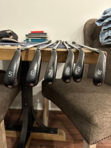 Used Right Handed Extra Stiff Flex Graphite Shaft G710 Iron Set