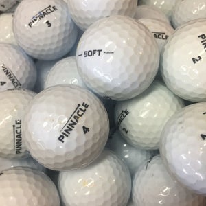 36 White Pinnacle Soft Near Mint AAAA Used Golf Balls