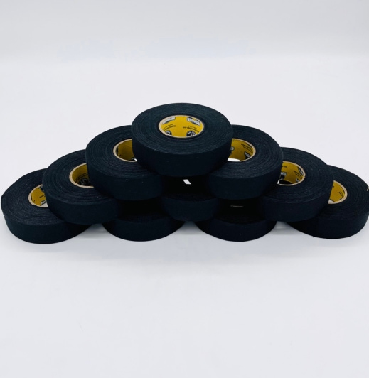 New 20 Pack Howies Black Cloth Hockey Tape-1"X 24 Yards