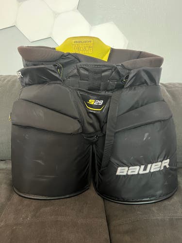 Senior Used Large Bauer Supreme S29 Hockey Goalie Pants