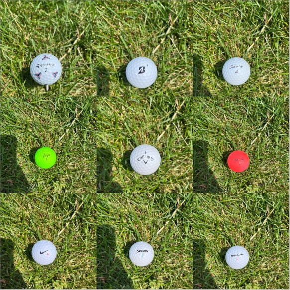 Used golf balls (Cleaned, Like new)
