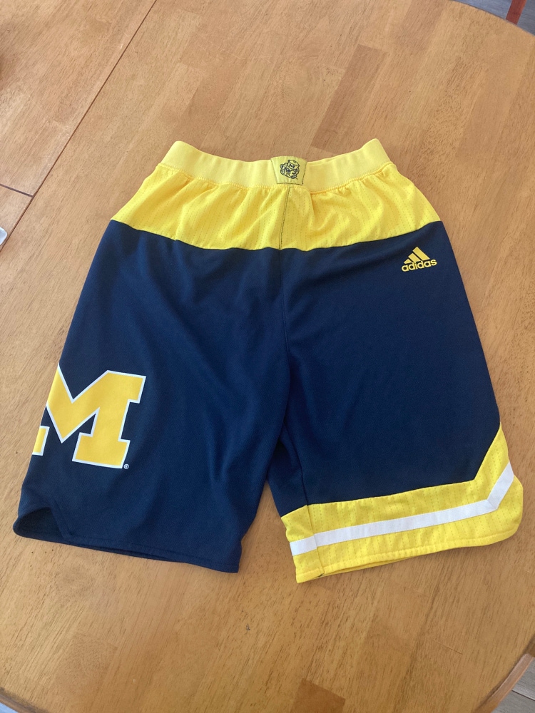 Michigan Wolverines basketball shorts