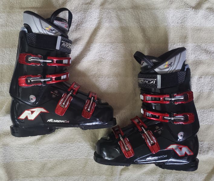 NORDICA 8 GT-S Ski Boots 26.5 MONDO/ MENS 8 *USED* WASHED  display picture 3