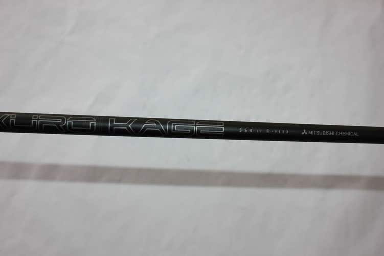 MUSIBISHI KURO KAGE BLACK TiNi 55G 5 WOOD SHAFT - REGULAR - TITLEIST TIP