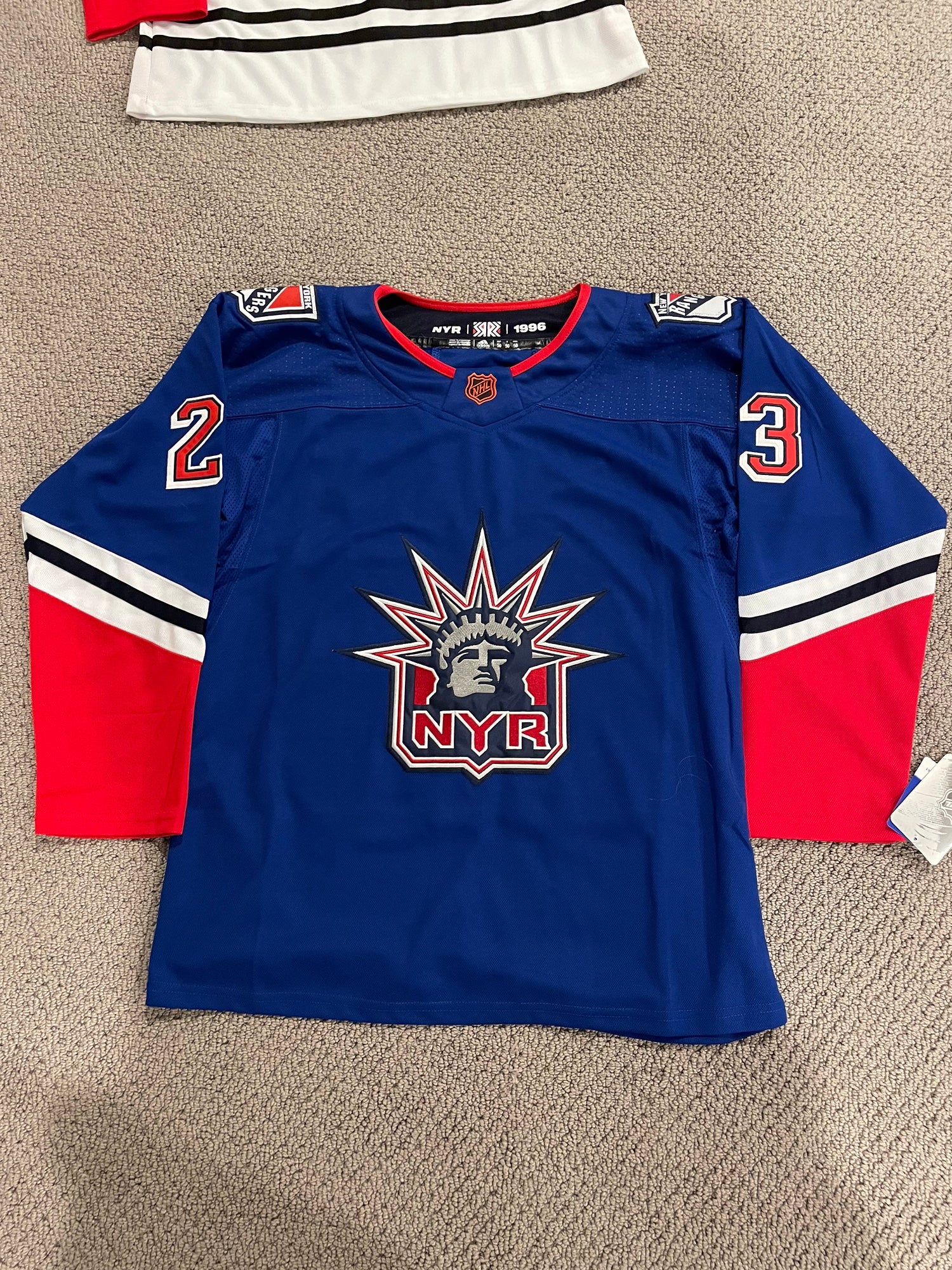 New York Rangers Reverse Retro Adam Fox Jersey Sz 50 for Sale in Mineola,  NY - OfferUp