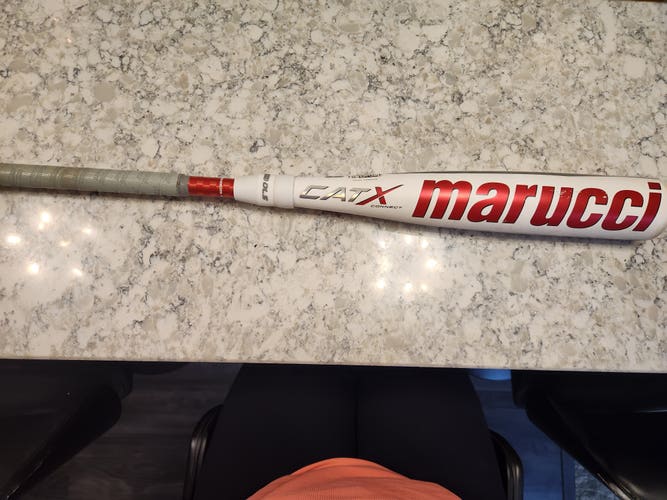 Slightly Used USSSA Certified Marucci Alloy CAT X Bat (-8) 23 oz 31"