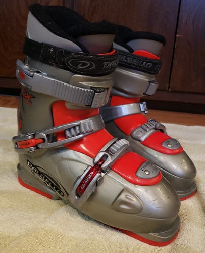 25.5 MONDO JR. DALBELLO CX3 Ski Boots *USED* WASHED & CLEAN 297mm