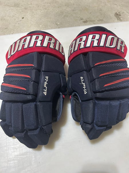 Warrior hockey gloves QXE Alpha pro size 14” New