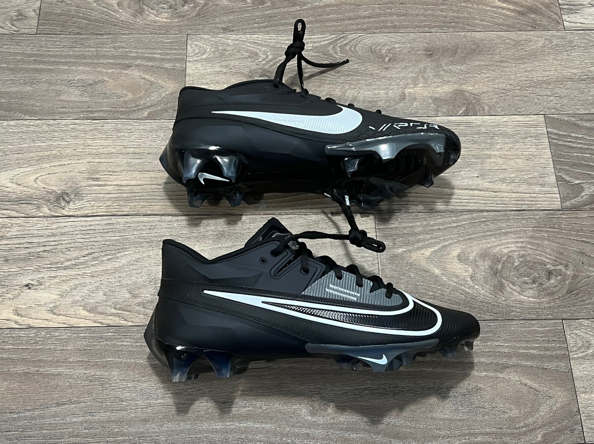 Nike Vapor Edge Elite 360 2 Football Cleats Black White DA5457-010 Choose  Size