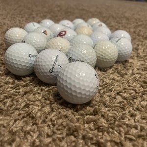 Used TaylorMade 36 Pack (3 Dozen) Balls