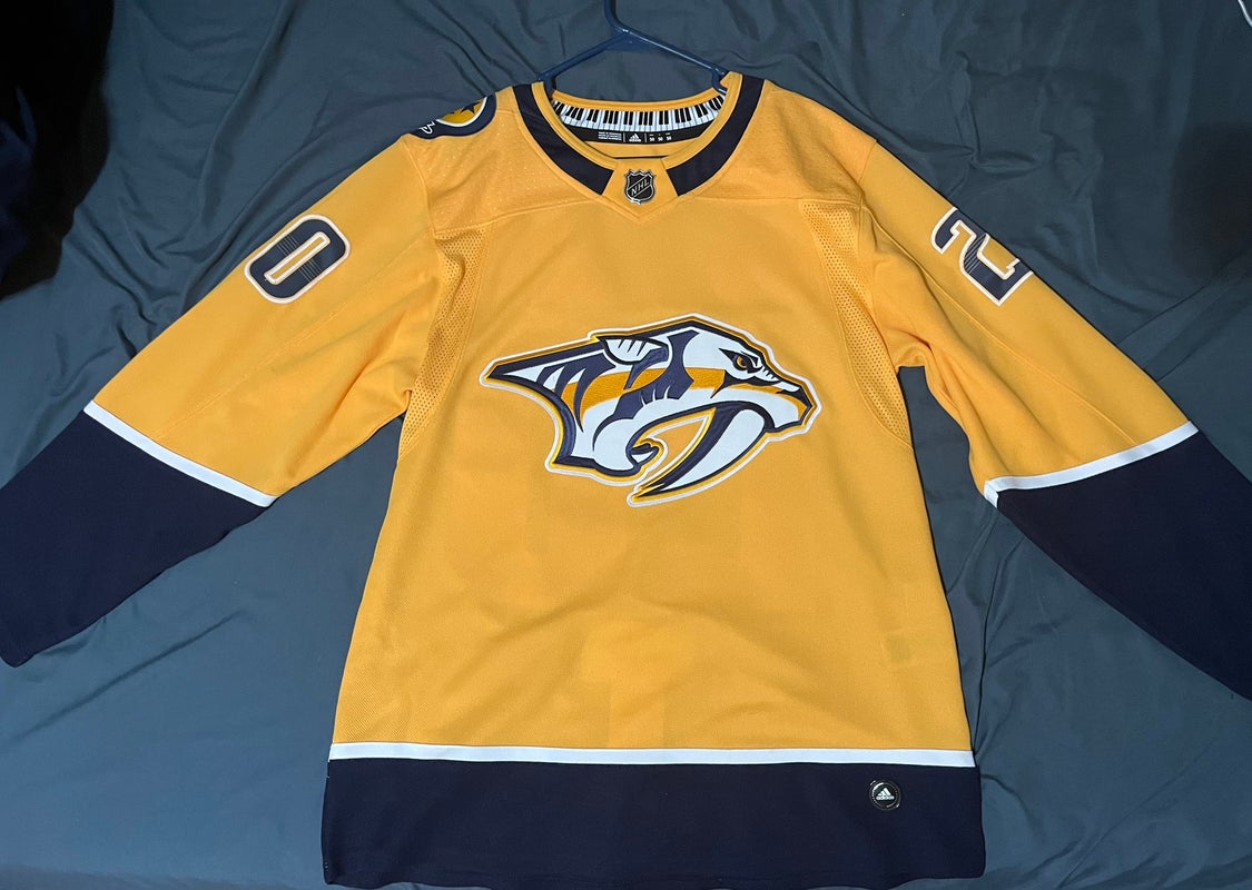 Nashville Predators Blank Yellow Men's Adidas 2020-21 Reverse Retro  Alternate NHL Jersey on sale,for Cheap,wholesale from China