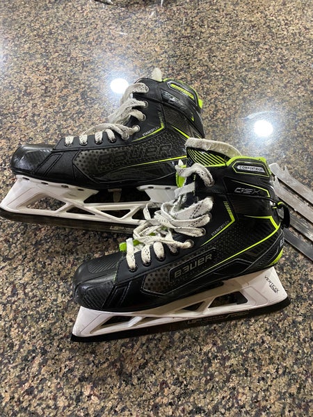 Used Bauer Regular Width Size 10 GSX Hockey Goalie Skates