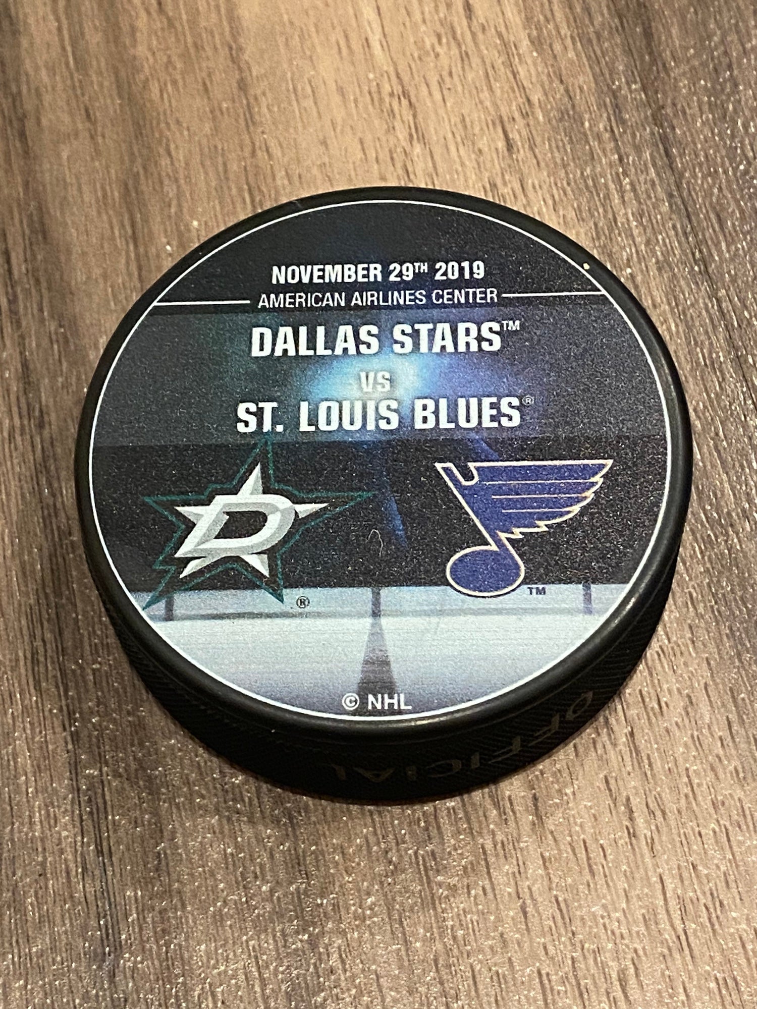 Puck NHL St. Louis Blues