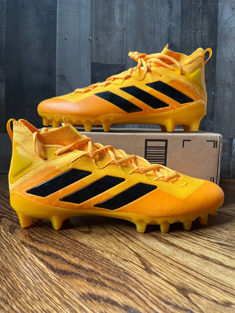Adidas Freak Ultra Primeknit Boost Football Cleats Size 13.5 yellow Black FX1306
