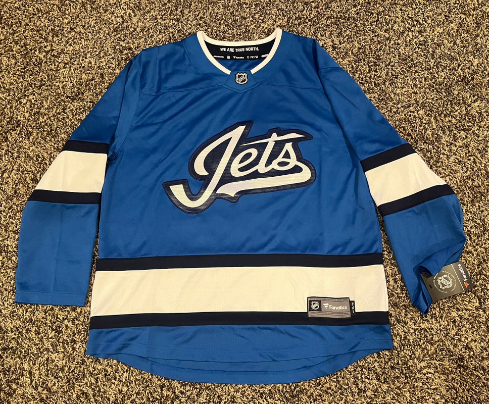 Adidas Authentic Pro Winnipeg Jets Home Jersey / Medium (50)