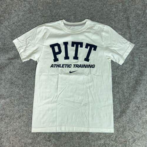 Pitt Panthers Mens Shirt Extra Small Nike Navy Short Sleeve Tee NCAA Football