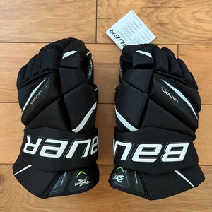New Bauer Vapor 2X Pro Gloves 14" - Senior - Black