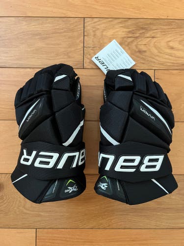 New Bauer Vapor 2X Pro Gloves 14" - Senior - Black