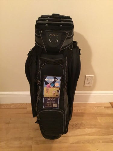 Knight Cart Golf Bag with 13-way Dividers & Rain Cover