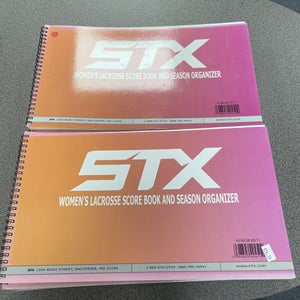 Lot Of 9 Brand New STX WOMEN’S LACROSSE SCORE BOOK AND SEASON ORGANIZER