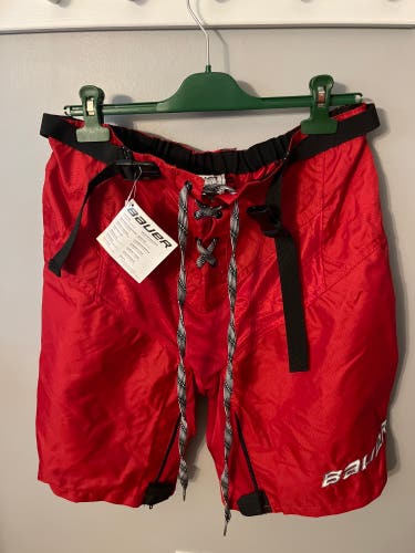 Red New Medium Bauer Pant Shell