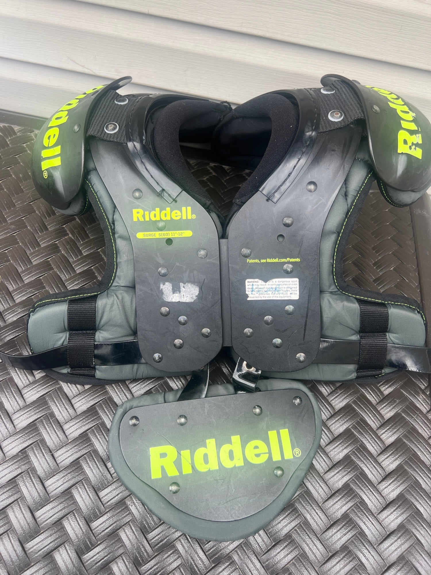 Youth Small Riddell Surge Shoulder Pads SidelineSwap Buy and