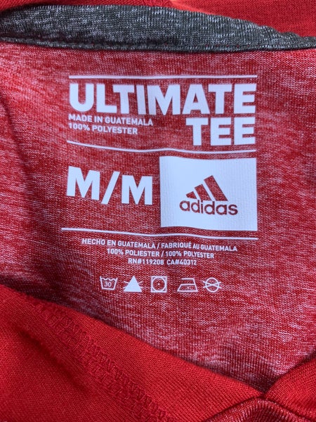 Red used Medium Men's Adidas Indiana Basketball Shirt