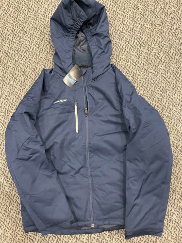 Bauer Youth XL Navy Team Heavyweight Jacket