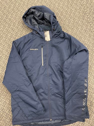 Bauer Navy Senior XL Heavyweight Jacket
