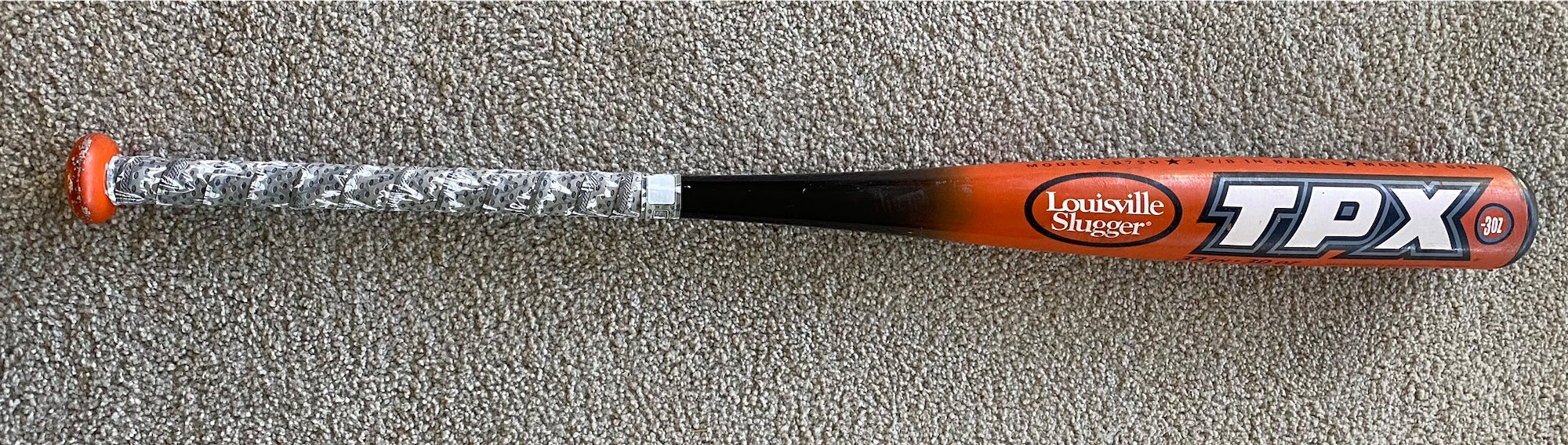Batte De Baseball Orange Louisville Slugger TPX Omaha CB750 - 32 Pouces, 29 Oz, Légère Et Puissante !