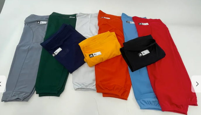 Custom Order: baby blue adidas XL, dark grey adidas XL, white adidas XL