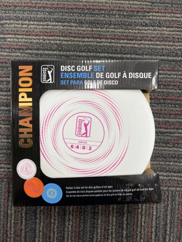 PGA Champion Tour Disc Golf Set