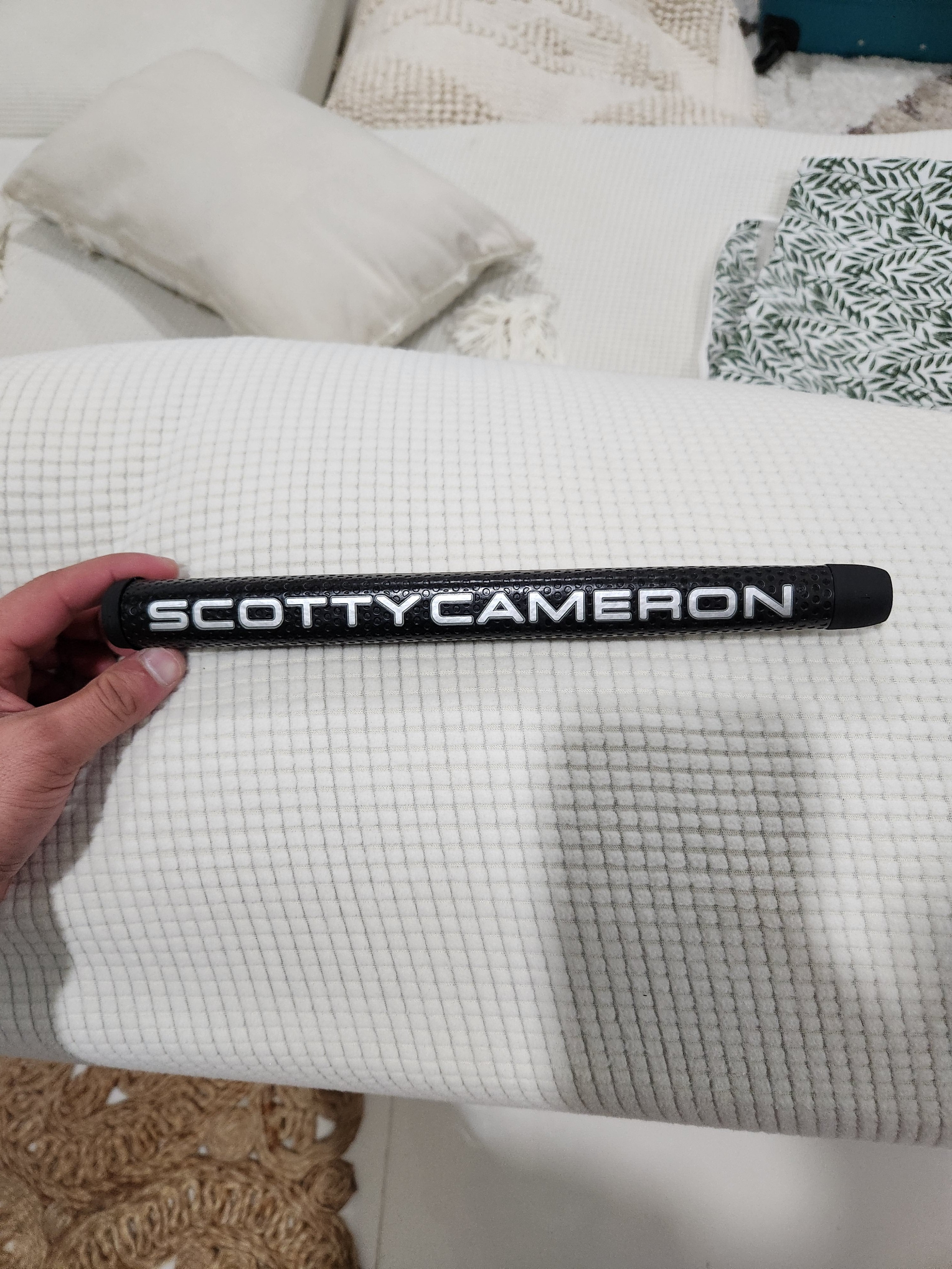 NUOVO Scotty Cameron Matador – Impugnatura Putter Jumbo Oversize Nero E Argento (11 Pollici)