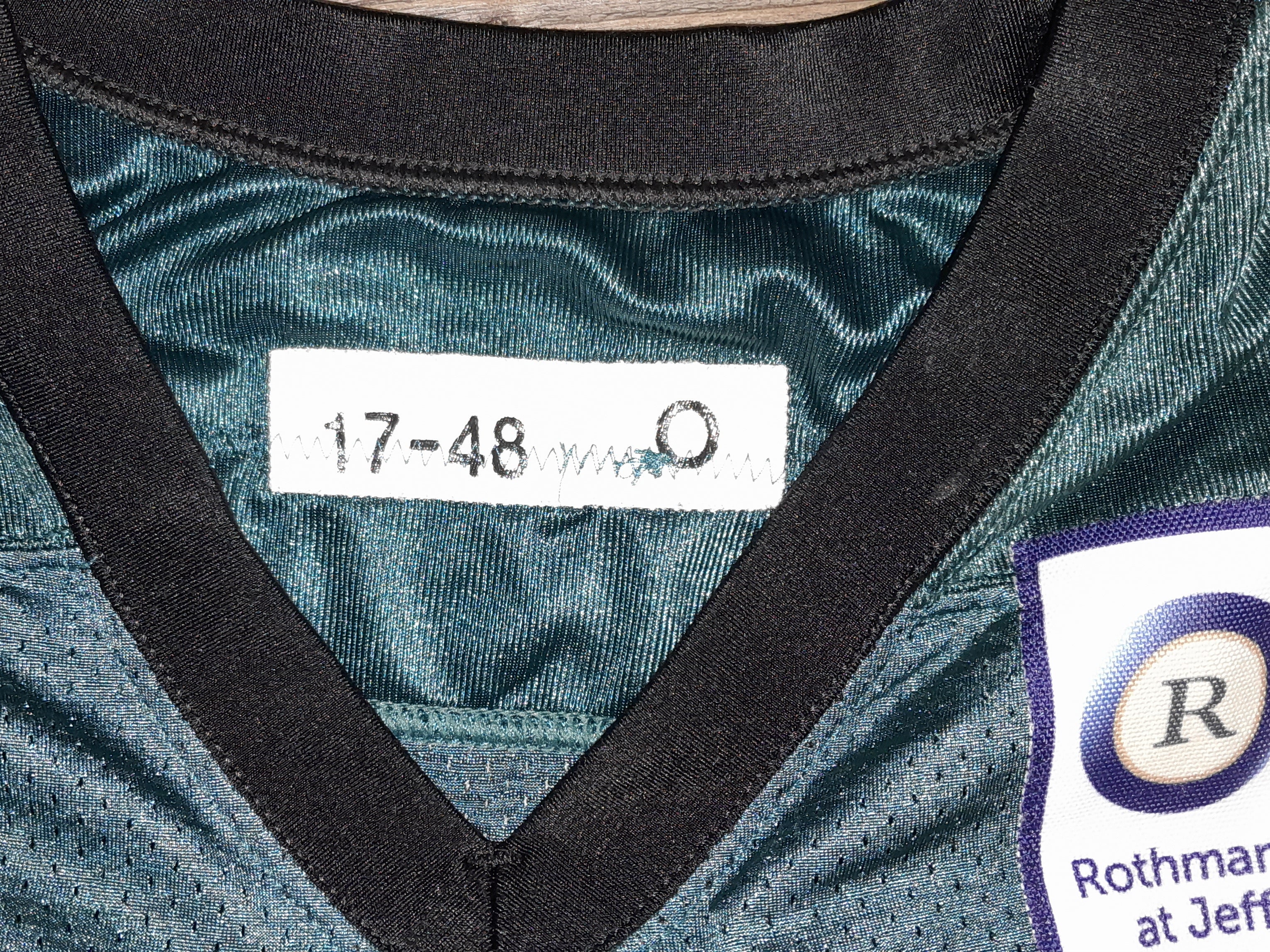 2017 Philadelphia Eagles #83 Game Used Green Practice Jersey NP