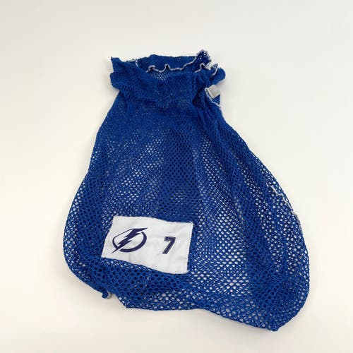 Used Blue Tampa Bay Lightning Laundry Bags