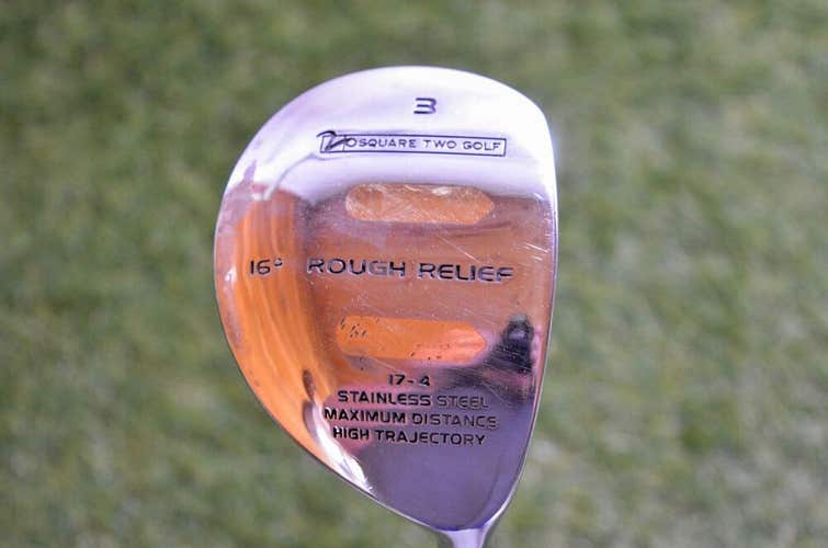 Square Two Golf	Rough Relief	3 Wood 16*	RH	41.5"	Graphite	Lady	New Grip