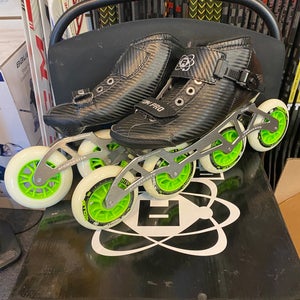 New Regular Width Size 9 Atom Luigino Strut PKG Build Inline Skates