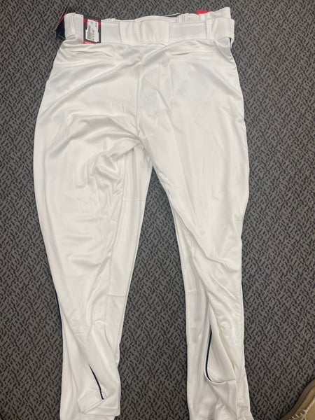 Nike Men's Vapor Select Baseball Pants, XL, TM White/TM Black