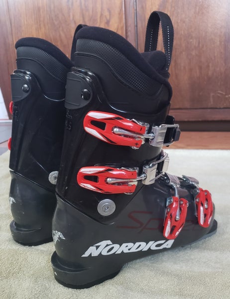 NORDICA SPEED MACHINE SPORT J4 Ski Boots 21/21.5 YOUTH 3- 3.5