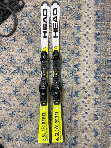 2023 HEAD World Cup Rebels e.SL RD Skis 144 With Bindings